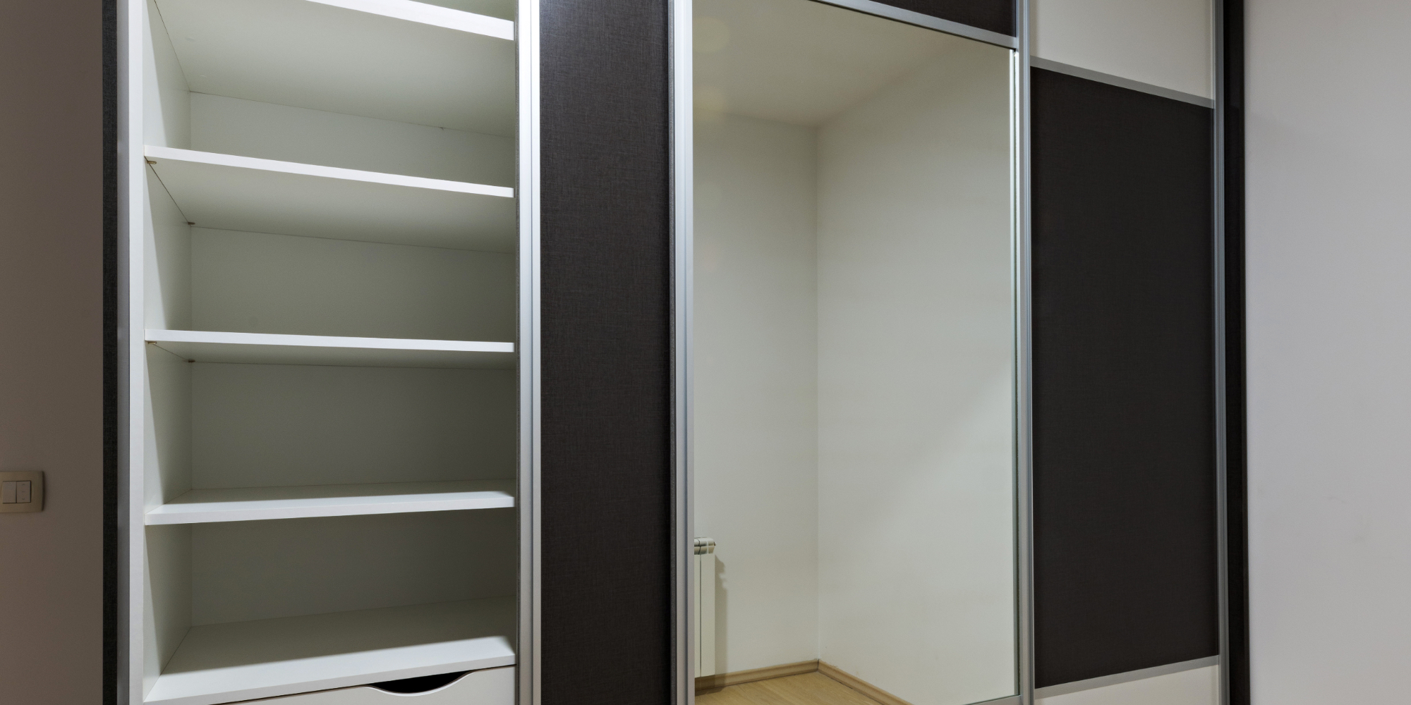 Two Panelled Sliding Wardrobes