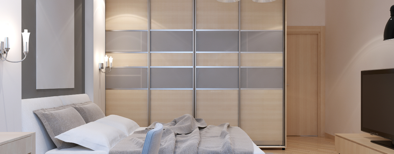 Two Panelled Sliding Wardrobes