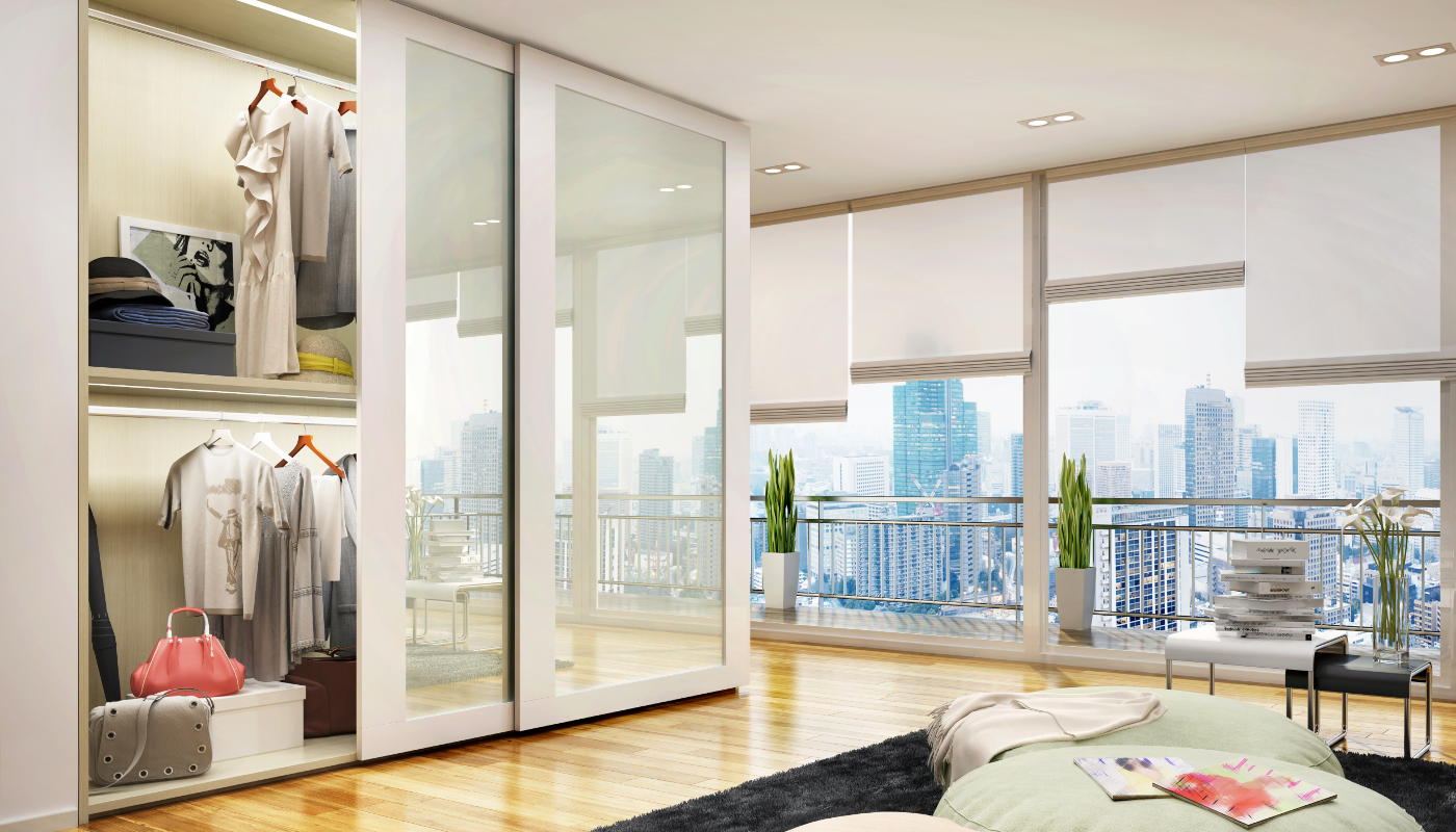 Mounted Fitted Wardrobe
